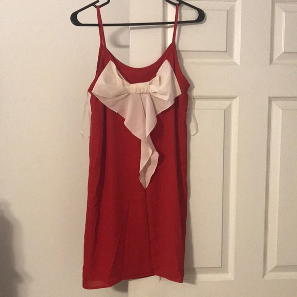 Red Bow Dress - Picture 3 of 5